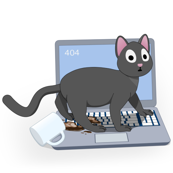 MityLite 键盘上的猫