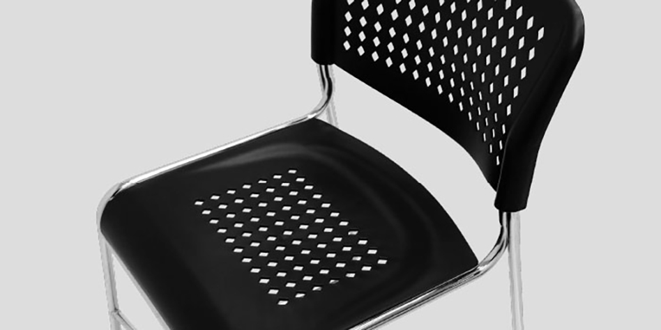 Limpeza de cadeiras empilháveis HD Core