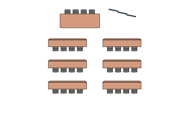 Configuração estilo sala de aula