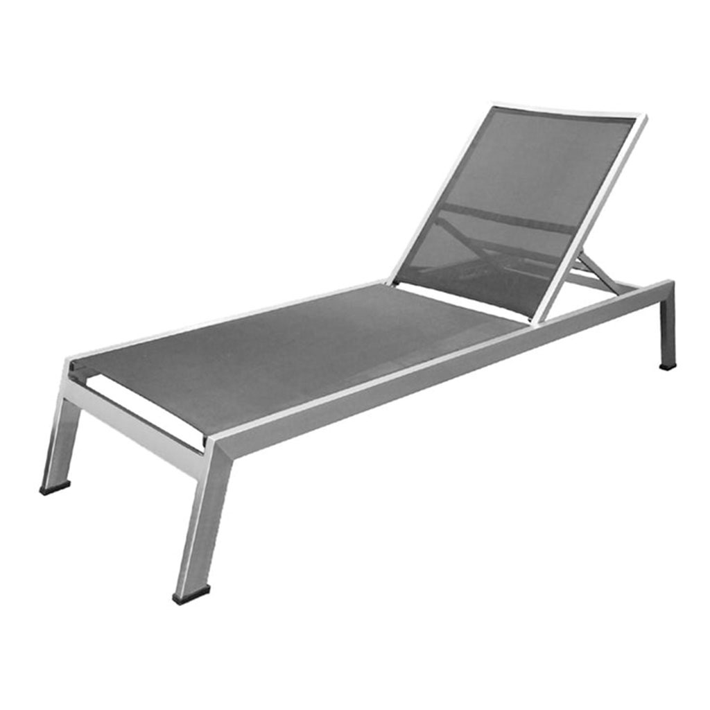 Chaise longue in salice con imbracatura