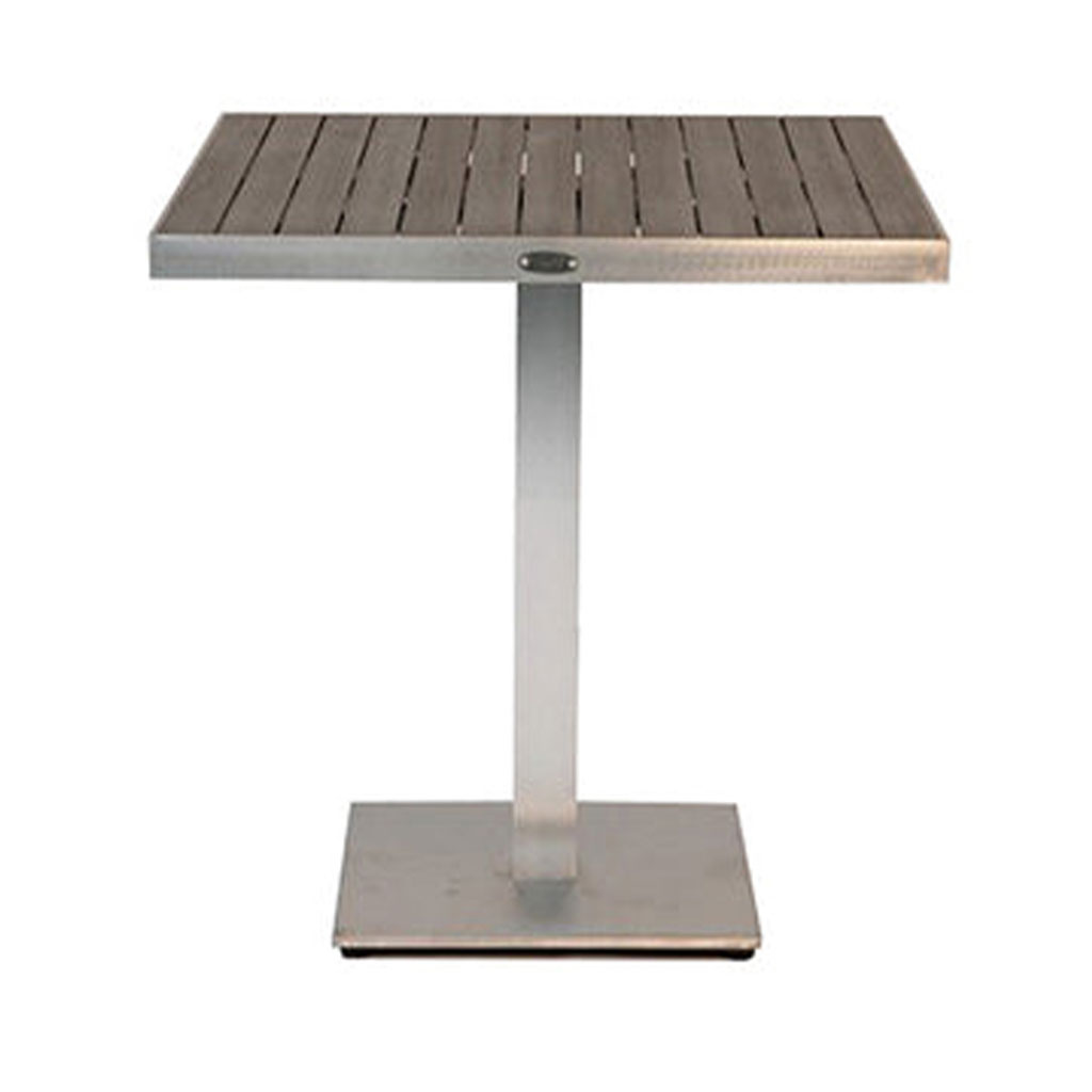 Willow Square Pedestal Bar Table Dimensions