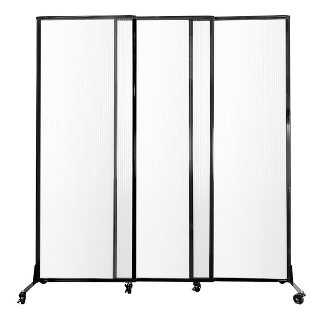 3-Panel Telescoping Partition Dimensions
