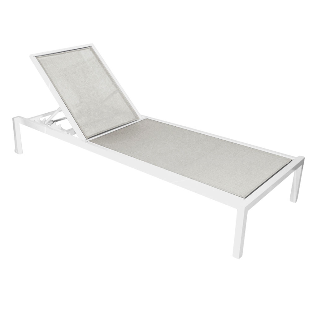 Chaise longue en frêne