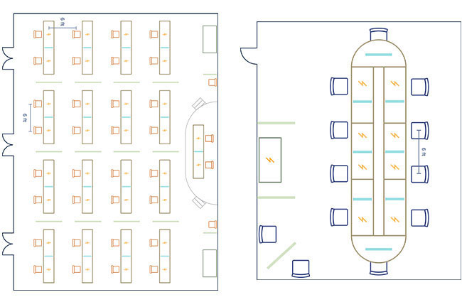 Floor Layout for Meeting