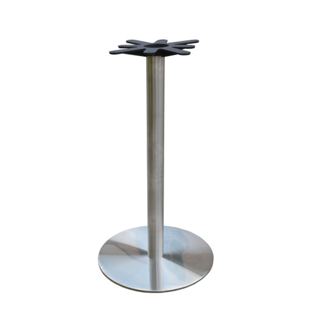 Chrome Round Table Base Dimensions