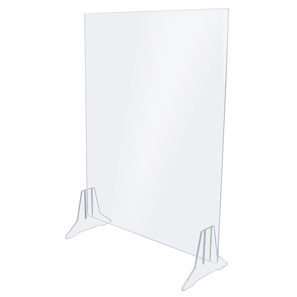 Clear Countertop Shields by Mity-Lite, Privacy Screens, Healthcare  Furniture