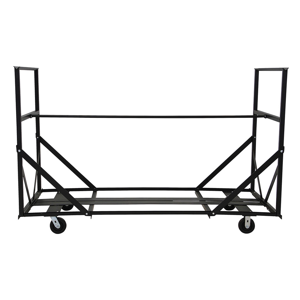 Folding Chair Cart - Stacking Unloaded