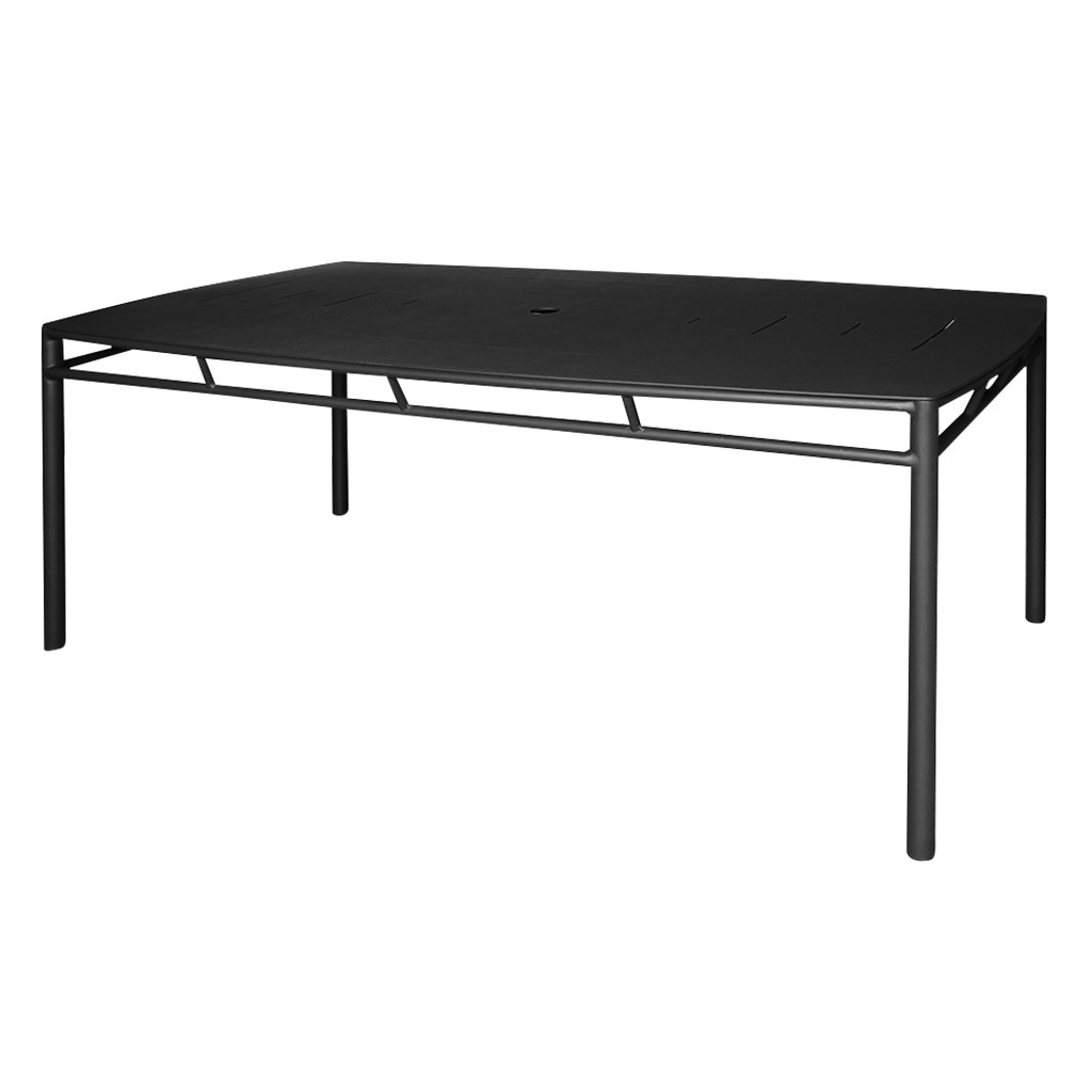 Mesa de comedor rectangular de enebro