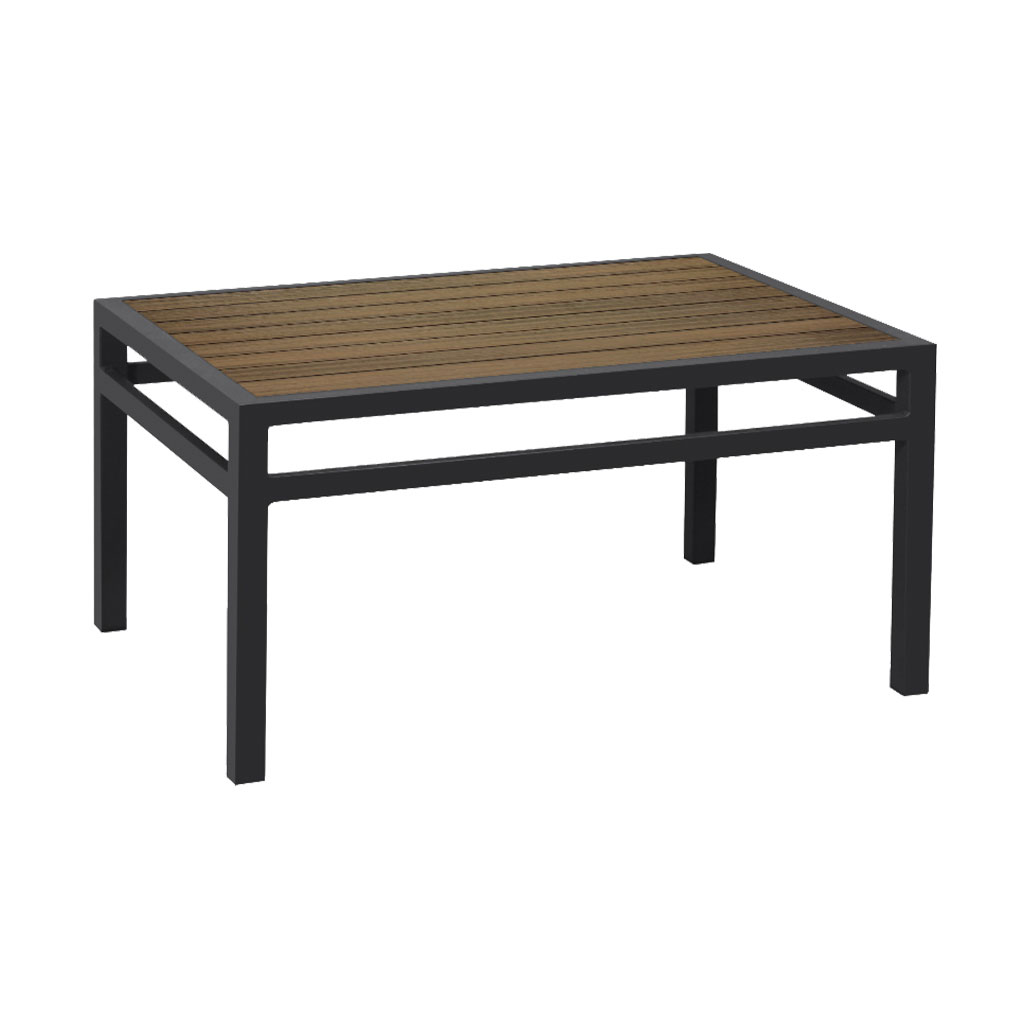 Magnolia Faux Teak Slat Coffee Table