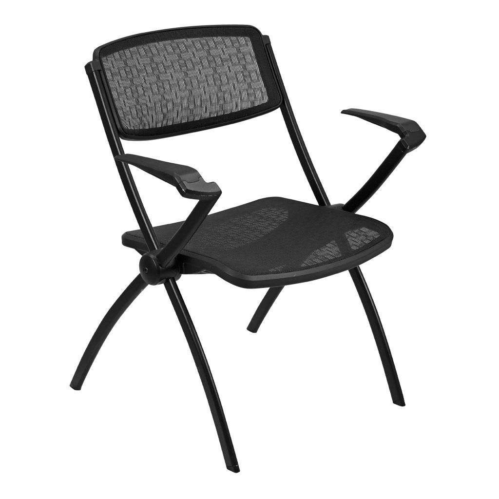 MeshOne Stacking Chair with Arms