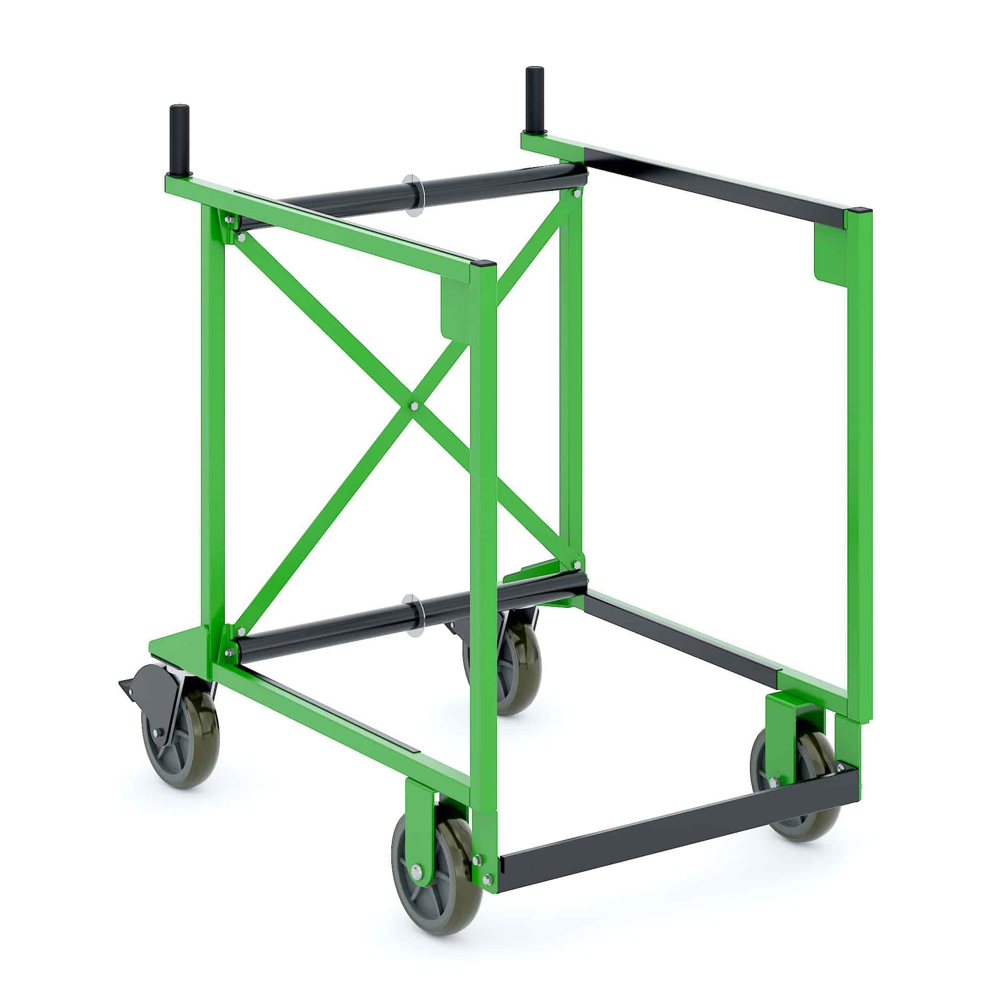 XpressPort_SpaceSaverCart 45 Angle