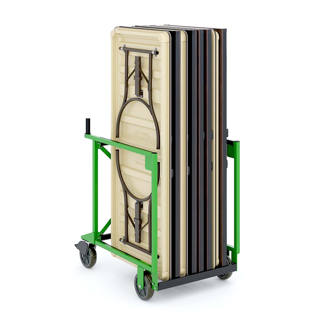 XpressPort_SpaceSaverCart Variety 45 Angle