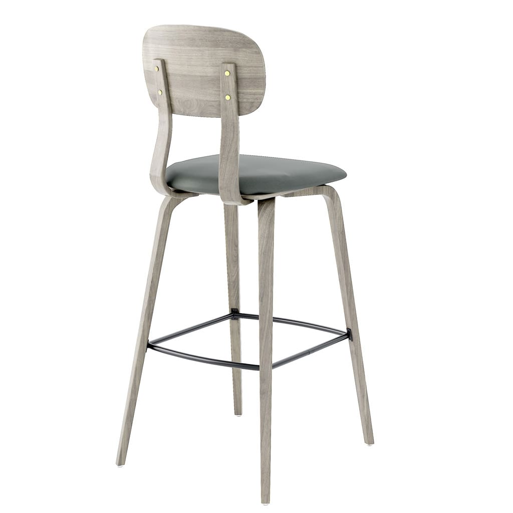 Kristi Barstool Fully Upholstered Back 45