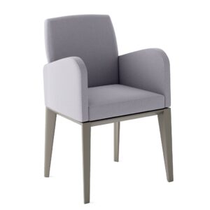 Sillón Palmanova Brazo Arqueado Estilo Frente 45