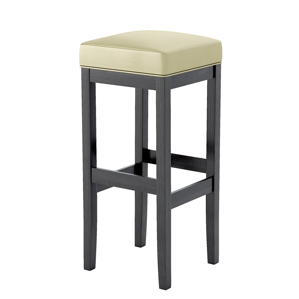 Bulldog Backless Barstool Upholstered Back 45