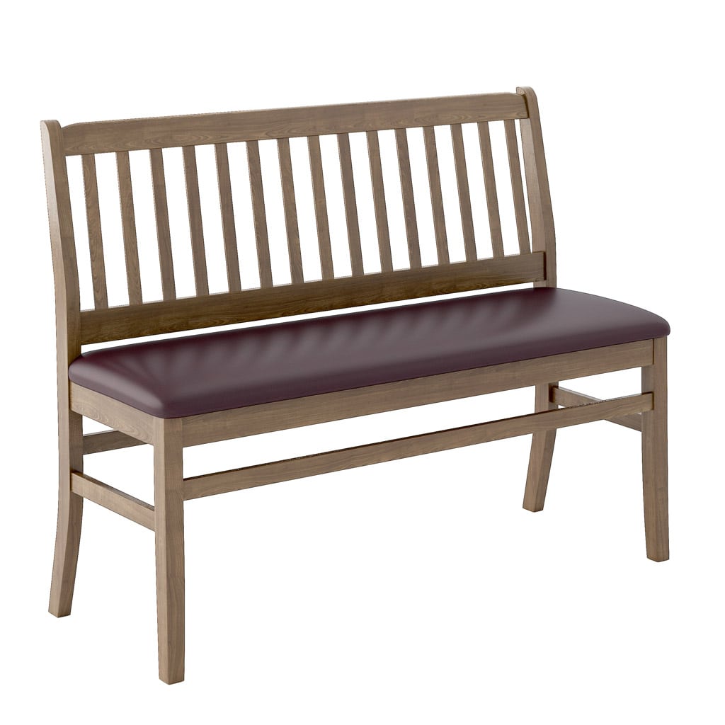 Bulldog Bench 45 Upholstered Front 45