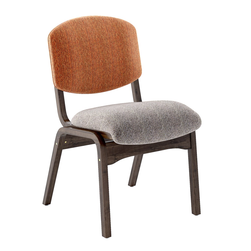 Campus 4 Chair Upholstered Front 45