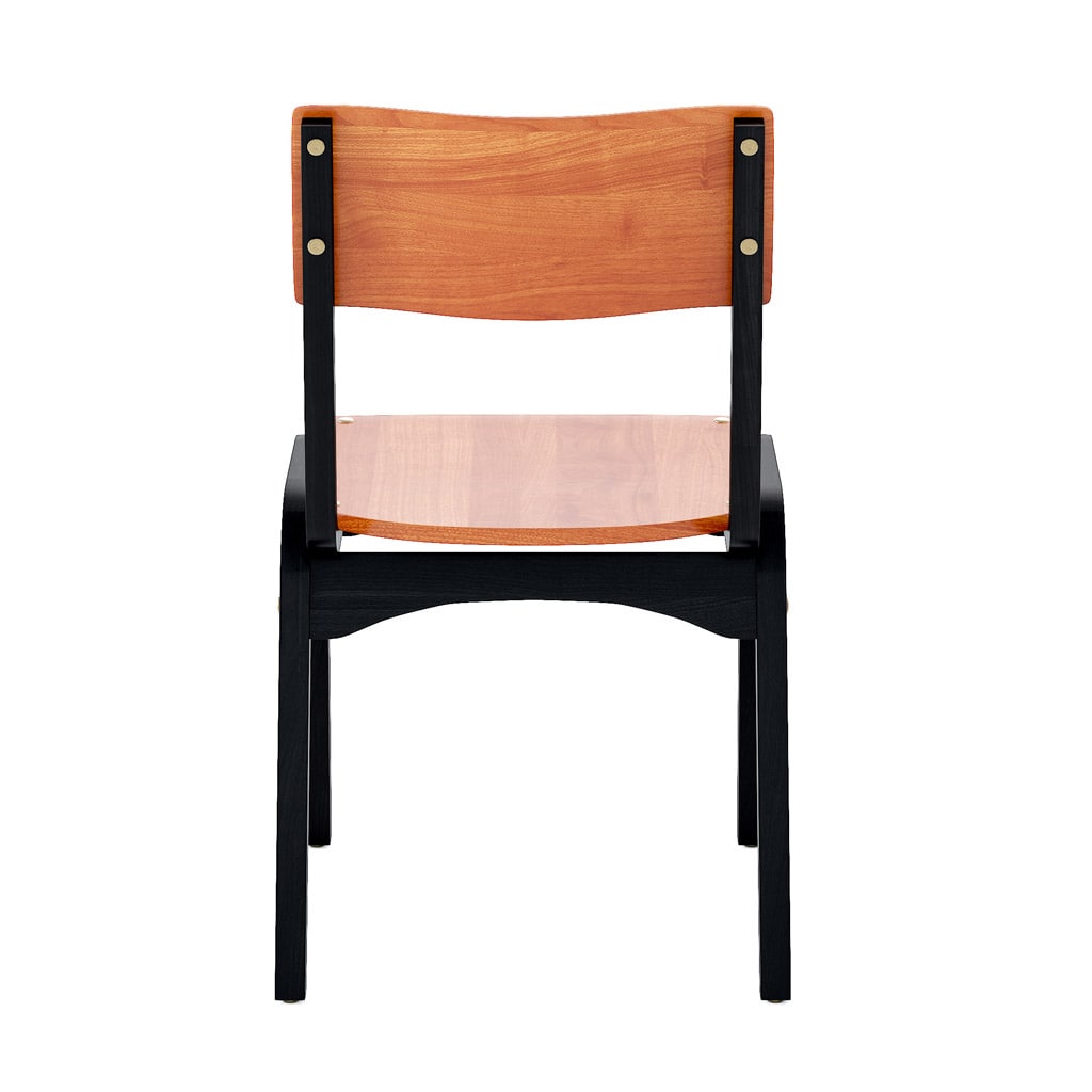 Carlo Stacking Chair with Standard Stain Back