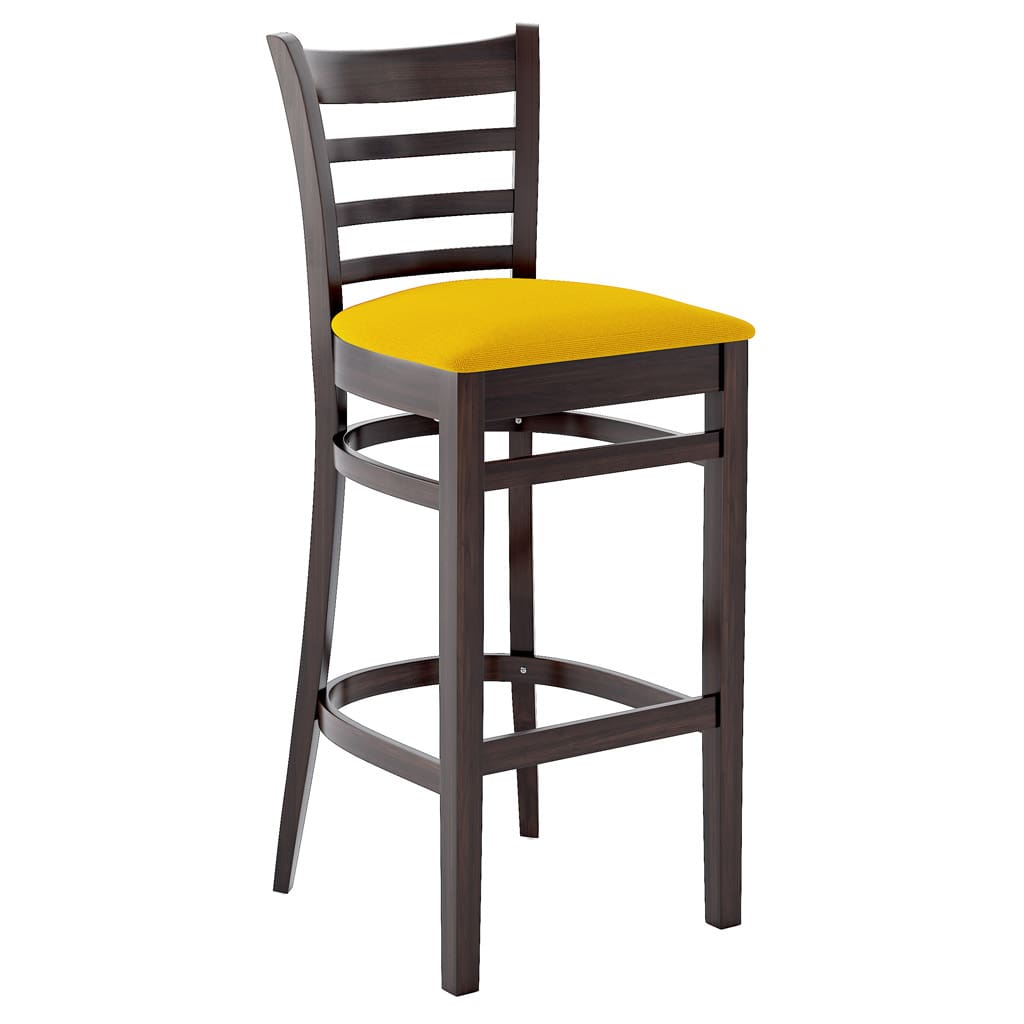 Carole Barstool Upholstered Front 45