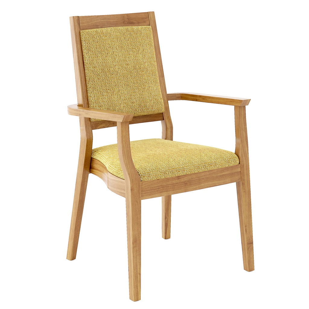 Dallas Stacking Armchair Front 45