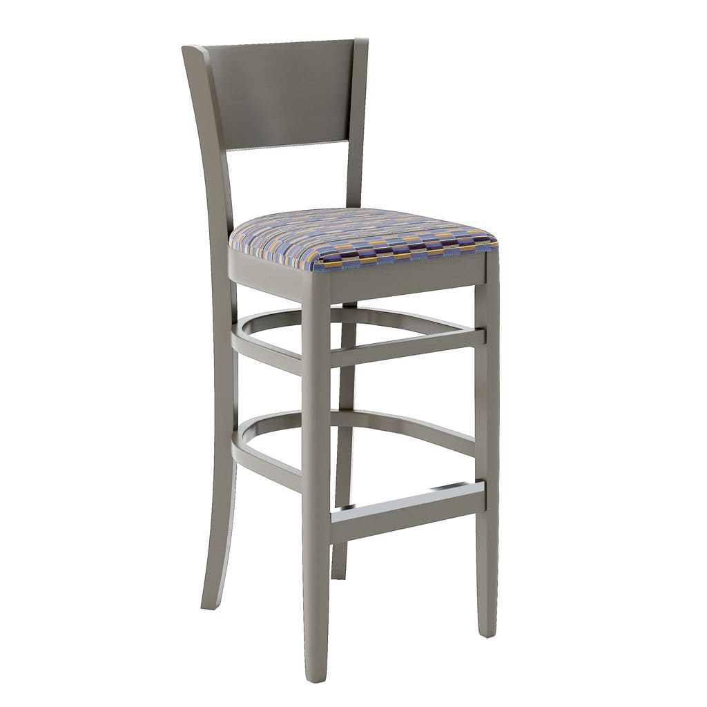 Denver Barstool Upholstered Front 45