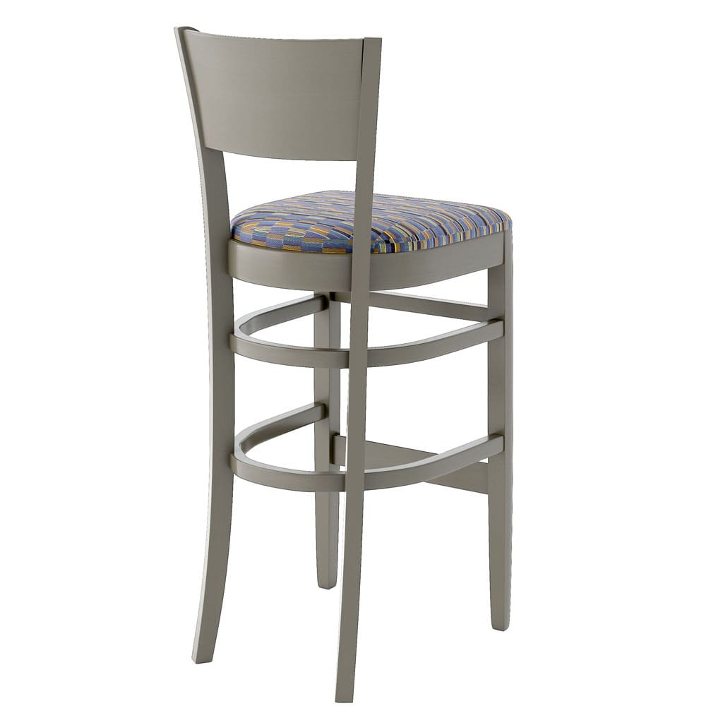 Denver Upholstered Barstool Back 45