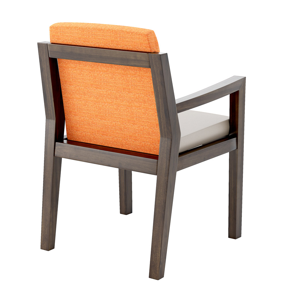 Aurora Armchair Back 45