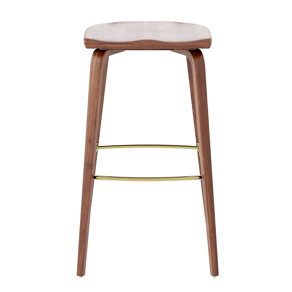 Kristi Backless Barstool Front