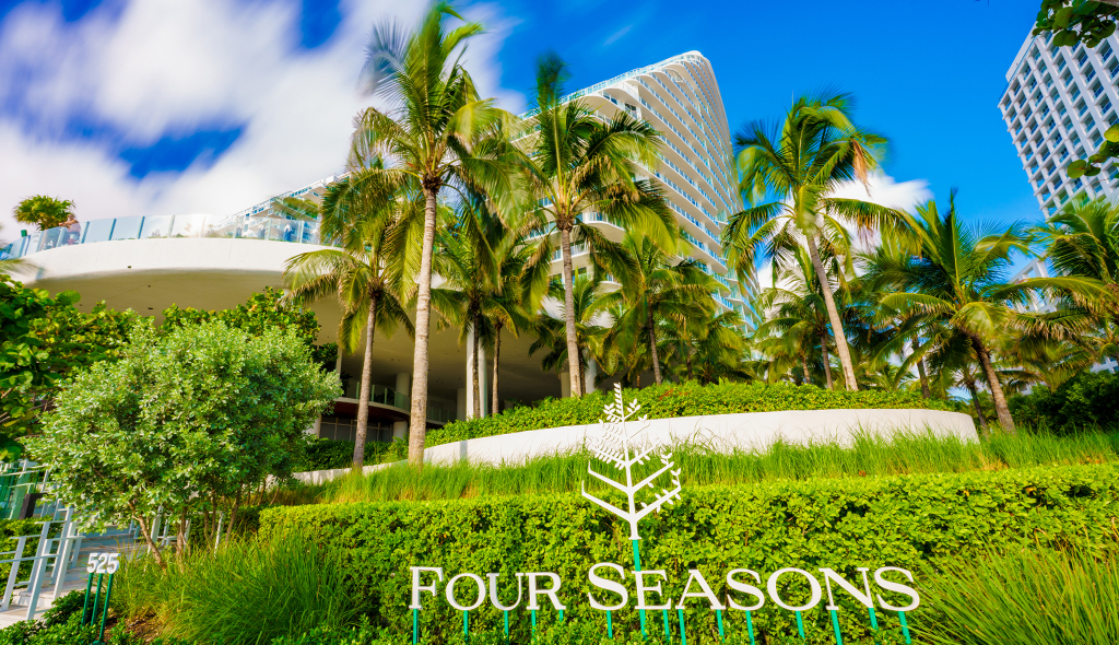 Emplacement du Four Seasons