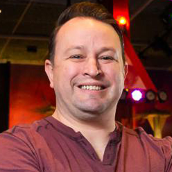 Jeff Evans, representando o Margaritaville Las Vegas.