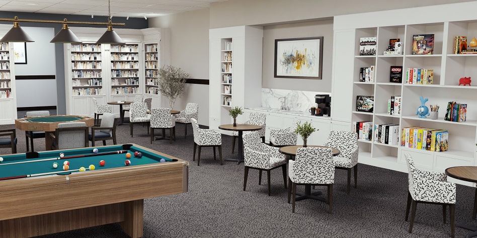 Choosing Chairs for Senior Living Activity Centers