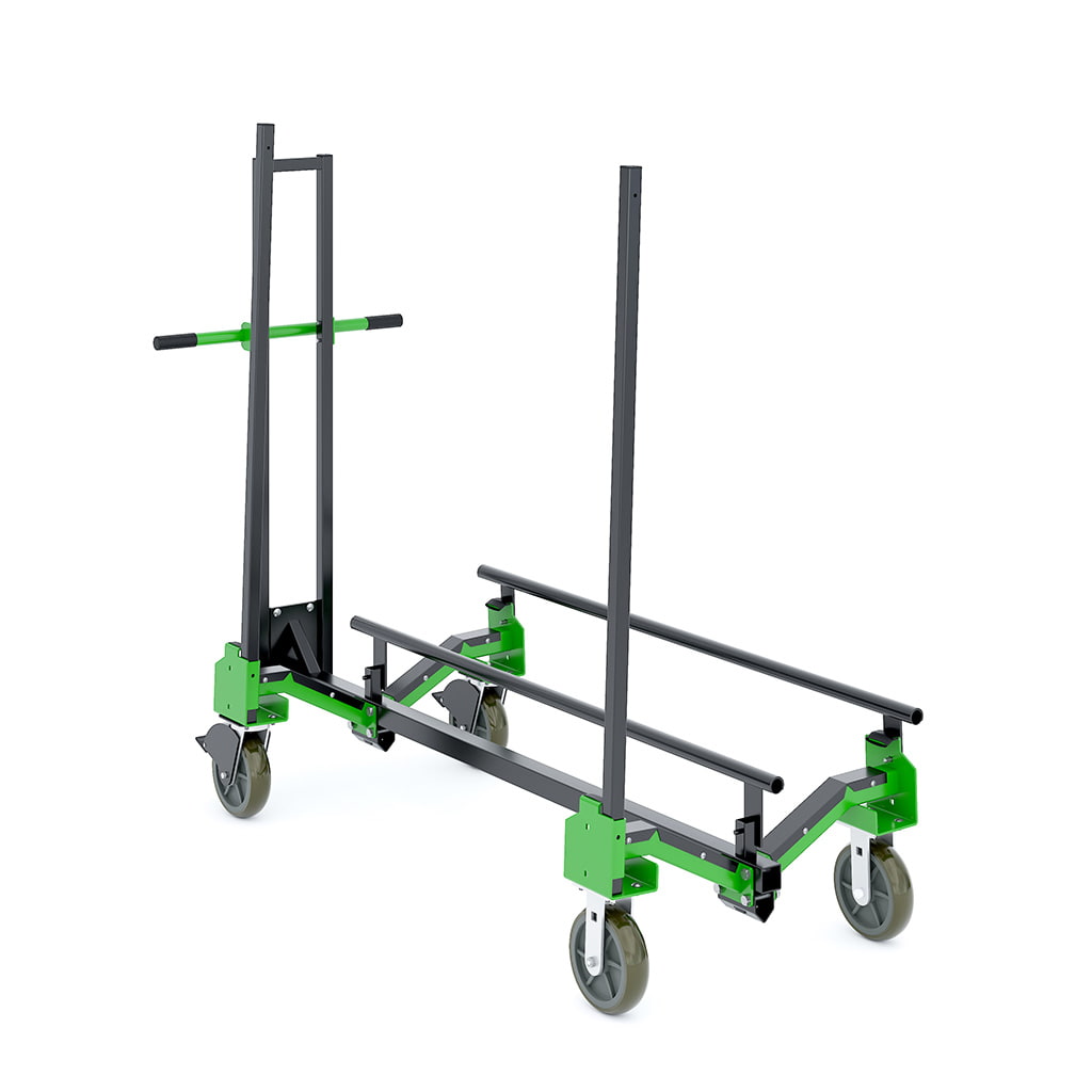 Linenless Slant Stack Cart 45 Angle