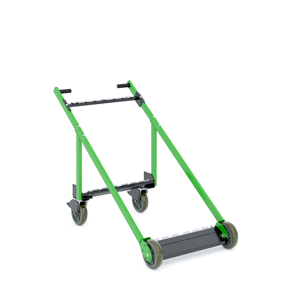XpressPort Round Table Cart 45 Angle
