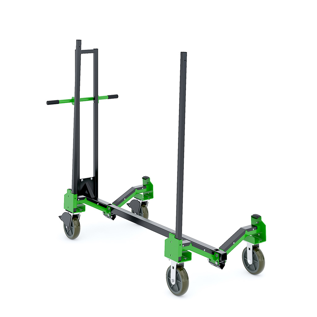 XpressPort Slant Stack Cart 45 Angle