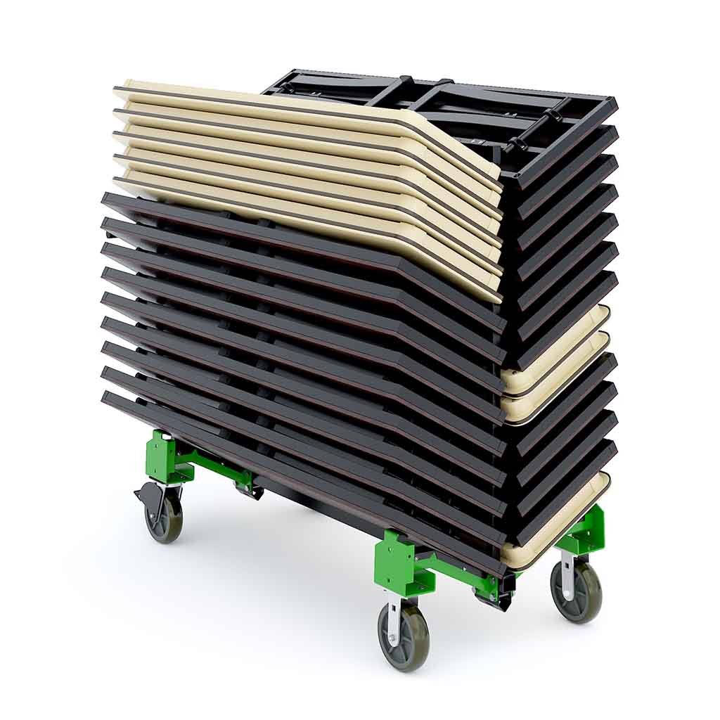 XpressPort Slant Stack Cart Loaded 4