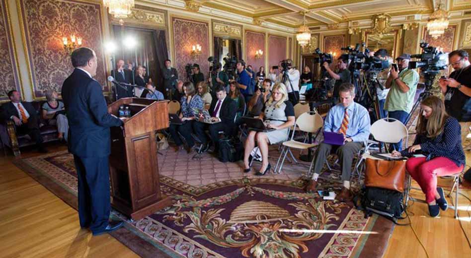 Government press conference