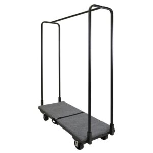 Carrello impilabile Milano scarico anteriore angolo 45