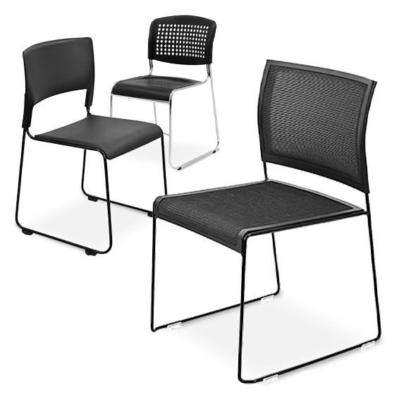 Composition of all three HD Series chairs 