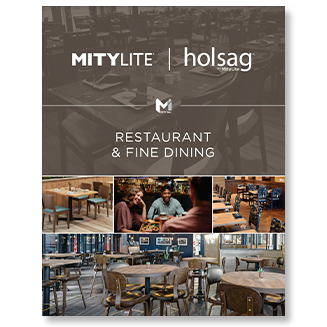 Copertina della brochure del ristorante e della ristorazione raffinata MityLite & Holsag