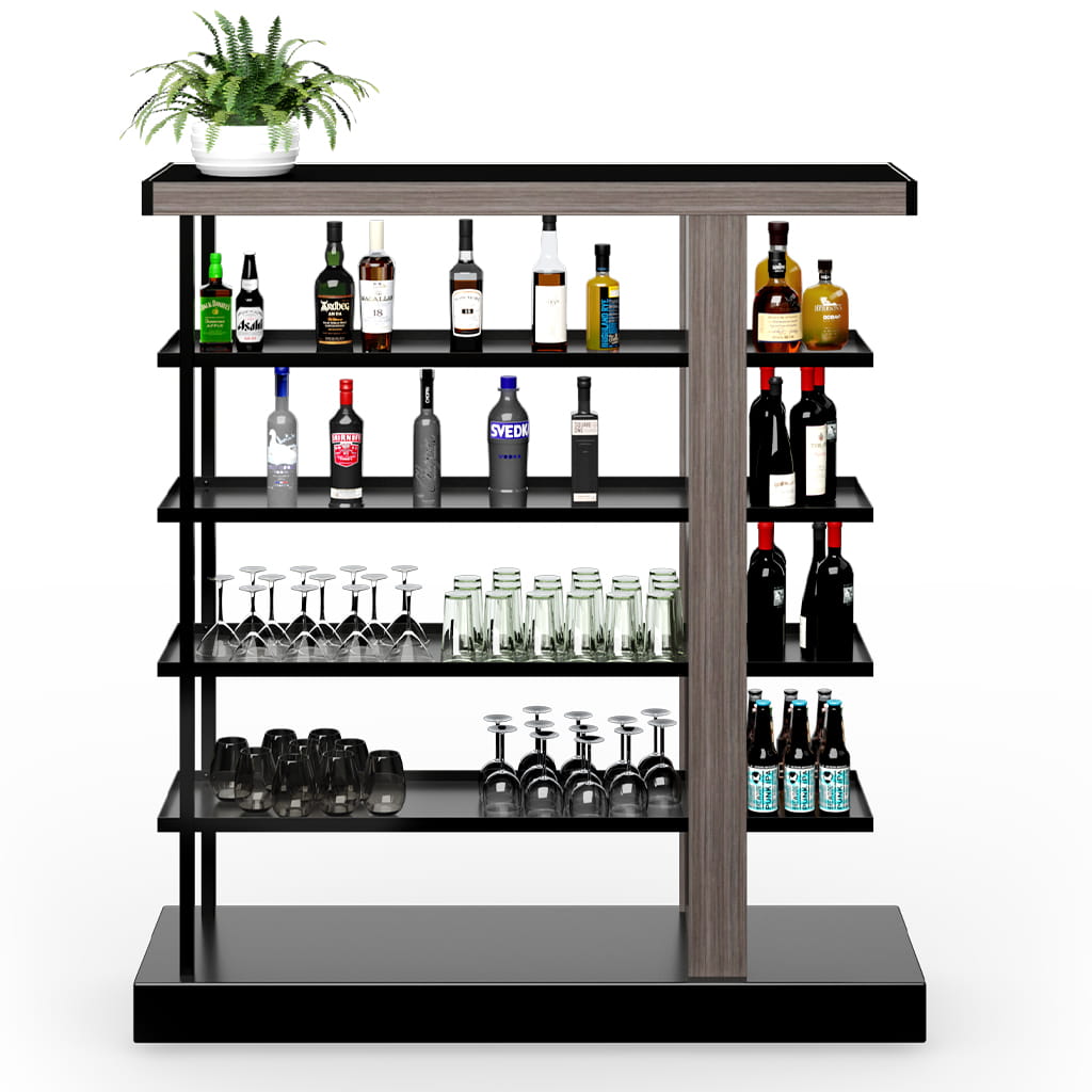 Imara Back Bar（已加载），侧视图