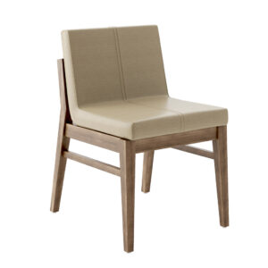 Front 45 angle of the Mila Side Chair